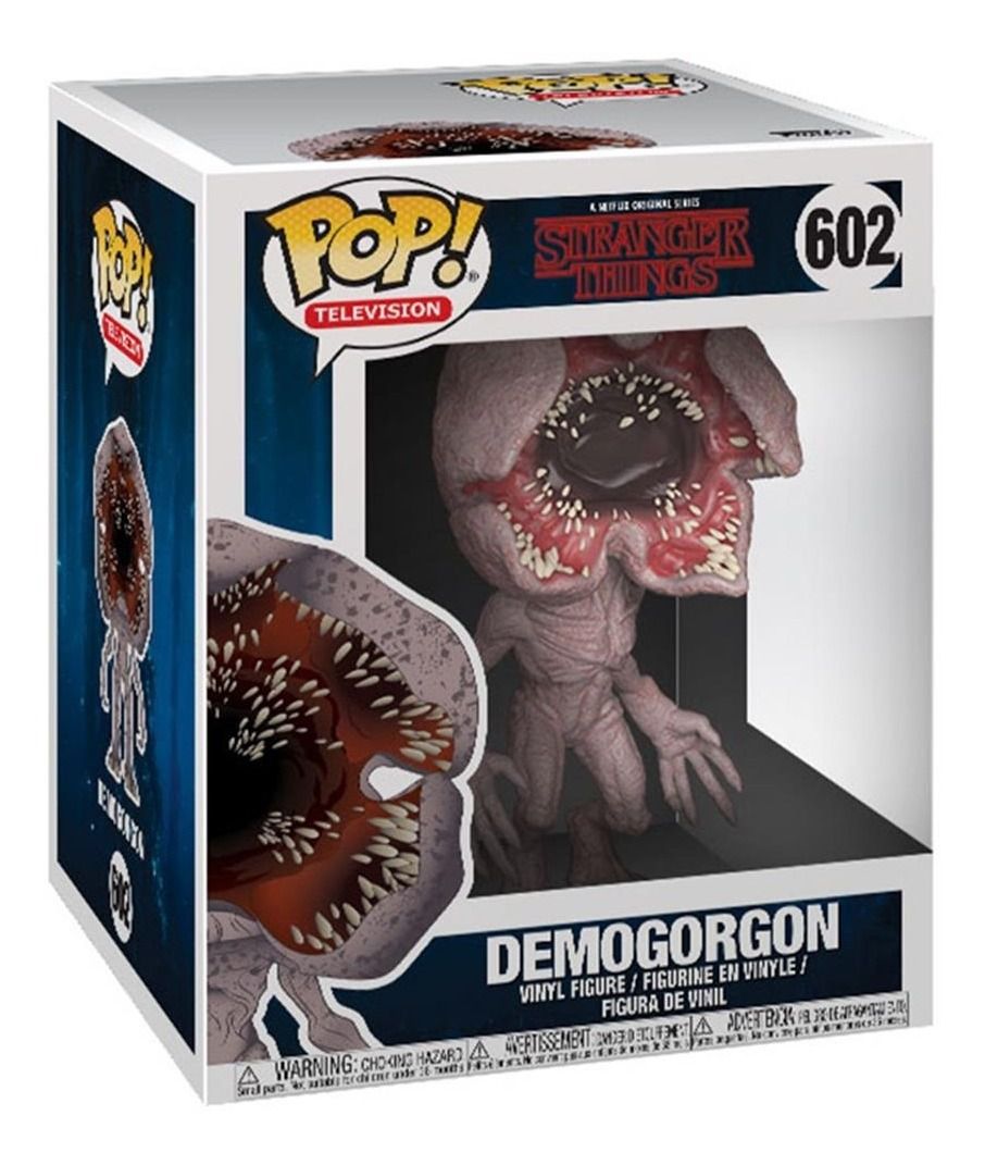 Funko Pop! Stranger Things Demogorgon 602 Original Colecionavel - Moça do  Pop - Funko Pop é aqui!