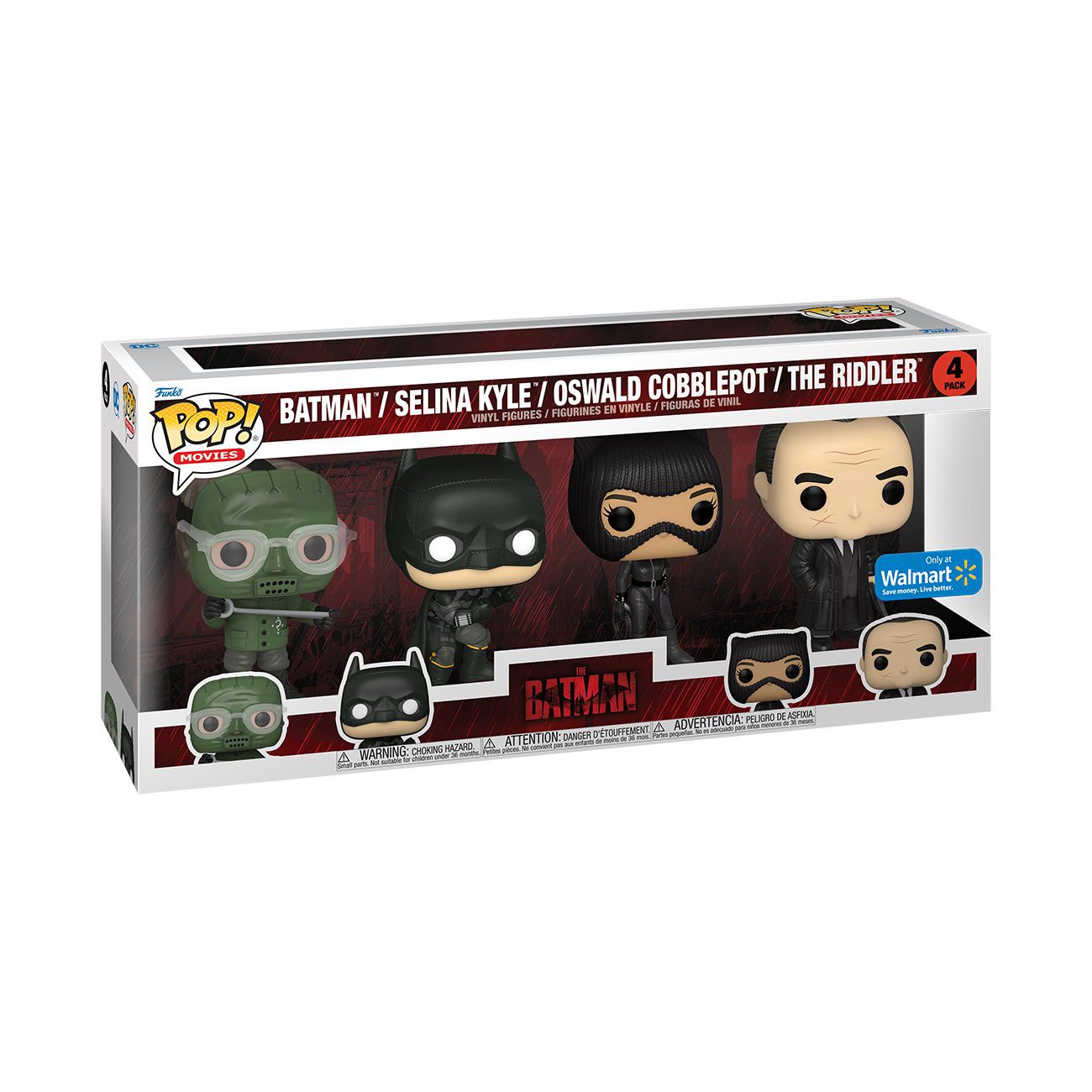 Funko Pop! Movies Batman 4 Pack Exclusivo Original Colecionavel - Moça do  Pop - Funko Pop é aqui!