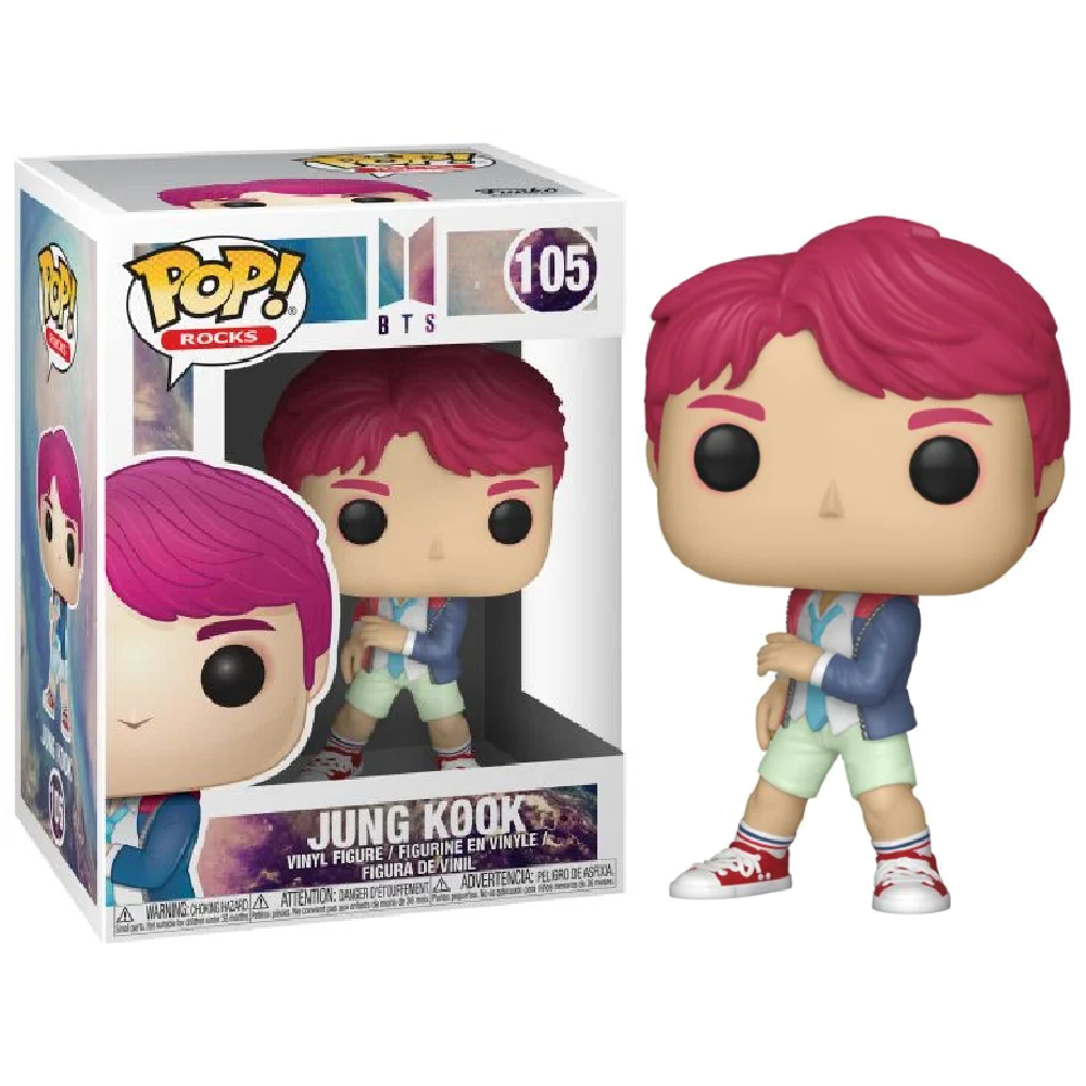 Funko Pop! Rocks BTS K-Pop Jung Kook 105 Original Funko Pop! Rocks BTS K-Pop Jung Kook 105 Original