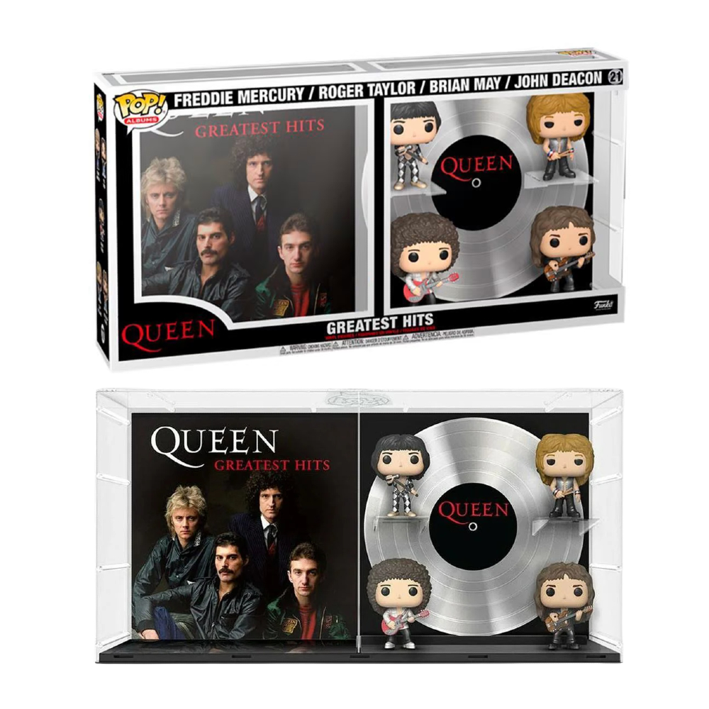 Funko Pop! Rocks Albums Queen Freddie Greatest Hits 21 Exclusivo Moça do Pop Funko Pop é aqui!