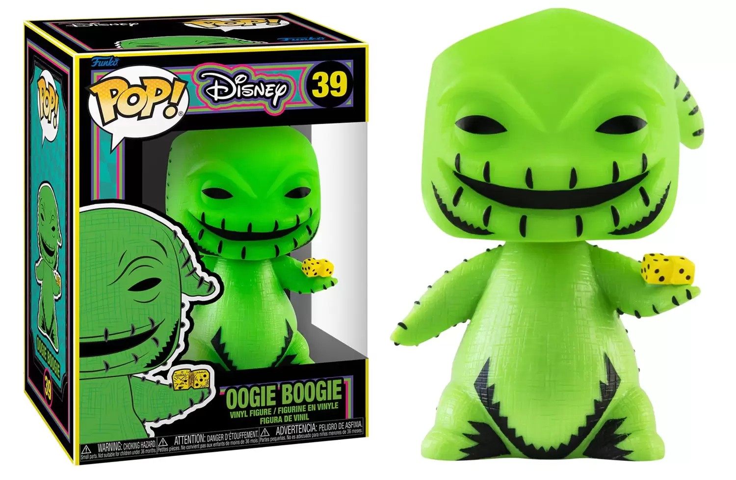 Funko Pop! Disney Oogie Boogie 39 Original Colecionavel - Moça do