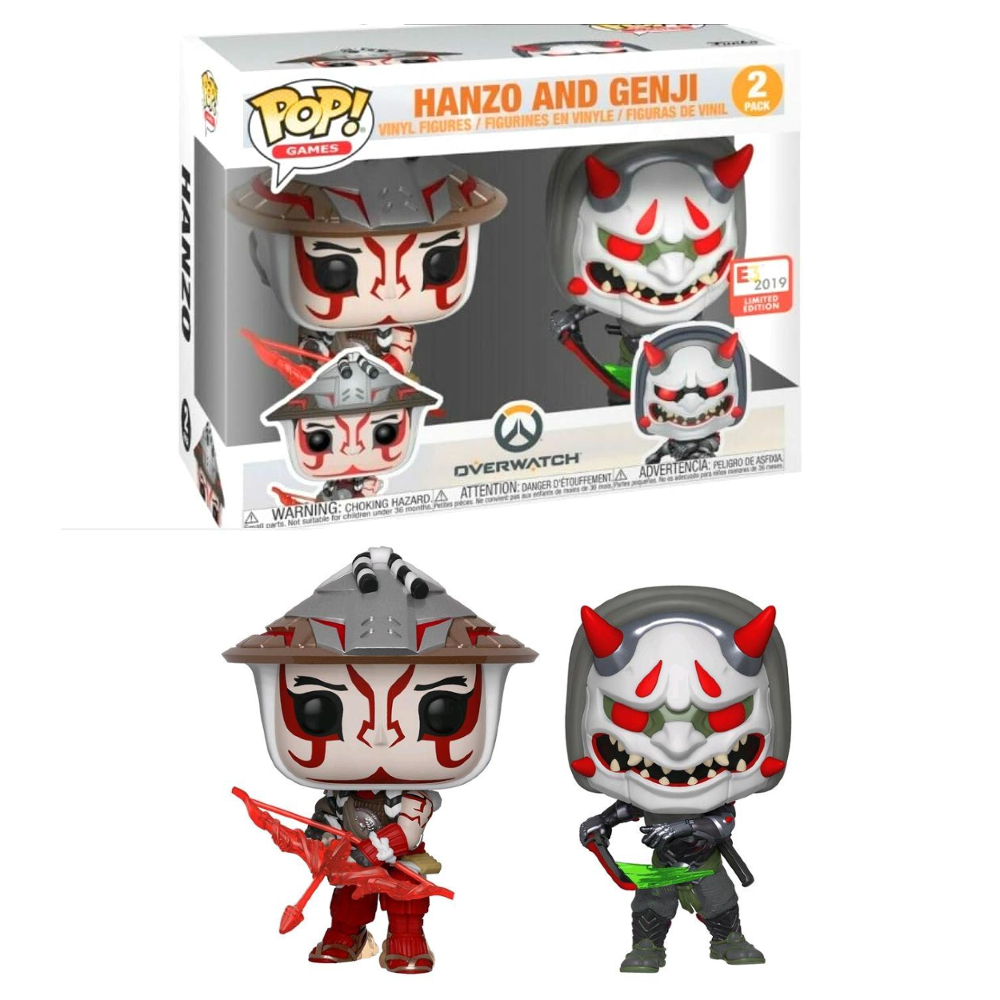Pop! Funko - Overwatch - Hanzo Et Genji - Neuf