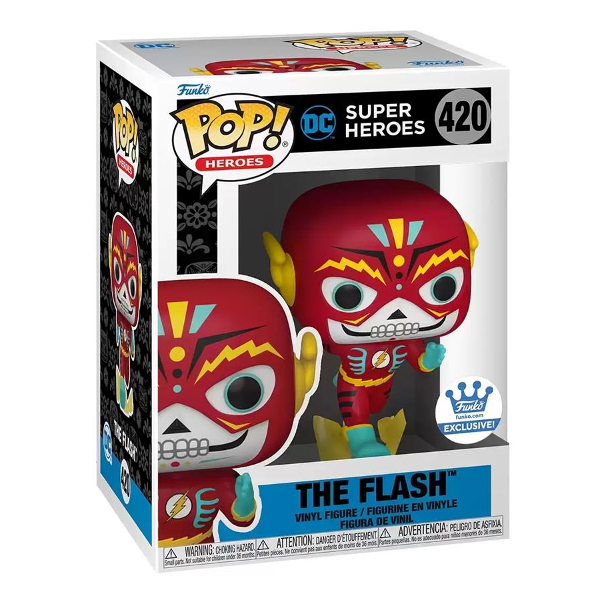 Figura Pop Heroes Justice League Comics The Flash ️ La Casa del Friki