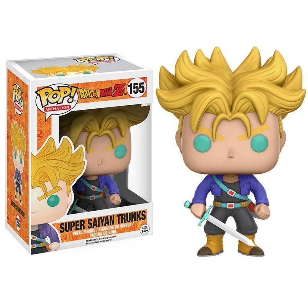 Dragon Ball Super Trunks Futuro Super Saiyan 2 Figura 25cm