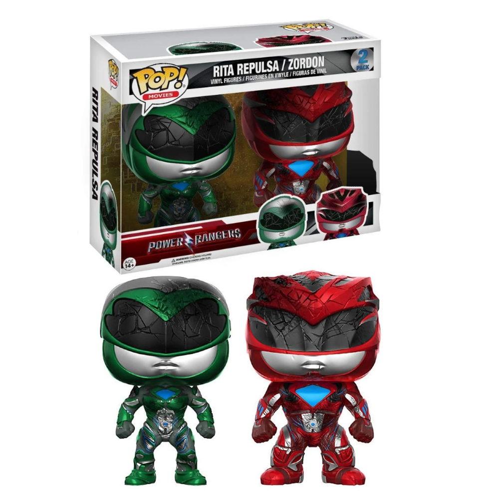 Funko Pop! Filme Power Rangers Rita Repulsa e Zordon 2 Pack Exclusivo ...