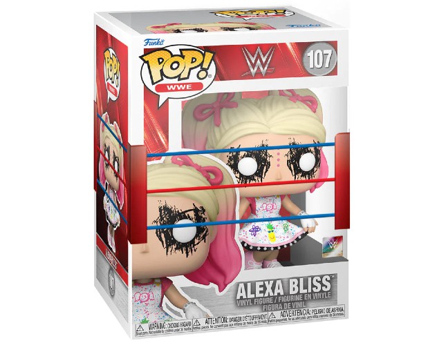 Funko Pop! Wwe Alexa Bliss 107 Exclusivo Original Colecionavel Moça do Pop Funko Pop é aqui!