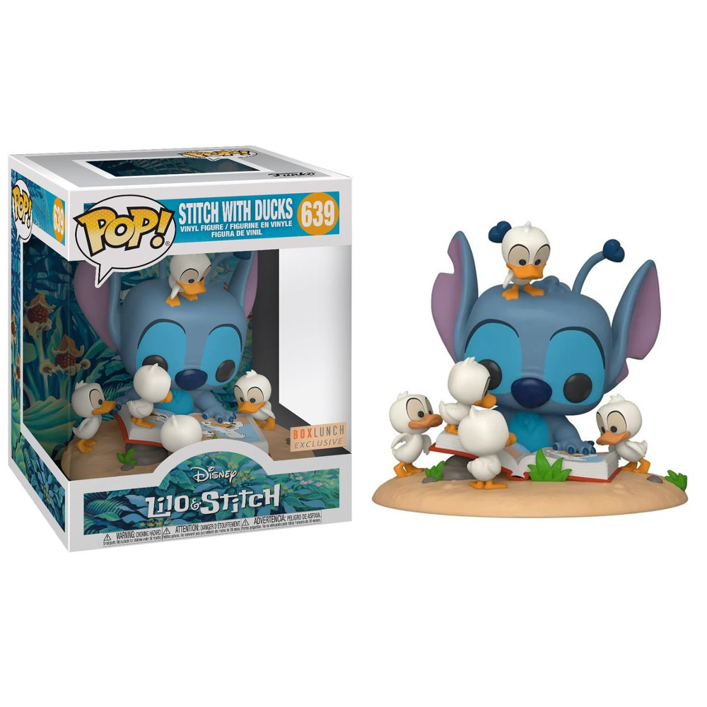 Funko Pop! Disney Lilo & Stitch With Ducks 639 Exclusivo Original