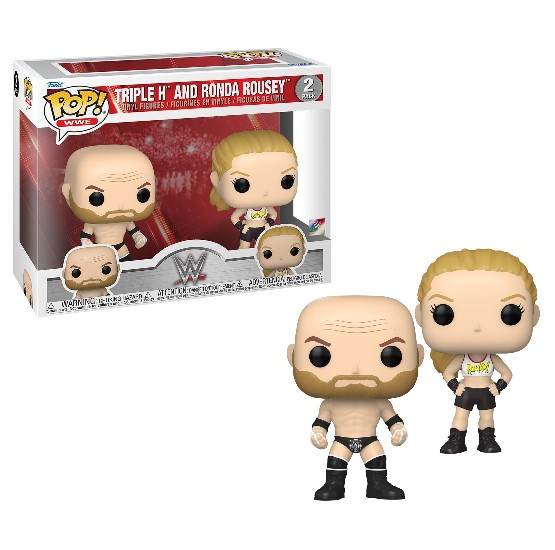 Funko Pop! WWE: Rousey and Triple H & Rousey H - Figurine en Vinyle à Collectionner - Idée de Cadeau - Produits Officiels - Jouets pour Les Enfants et Adultes - Sports Funko Pop! WWE: Rousey and Triple H & Rousey H - Figurine en Vinyle à Collectionner - Idée de Cadeau - Produits Officiels - Jouets pour Les Enfants et Adultes - Sports