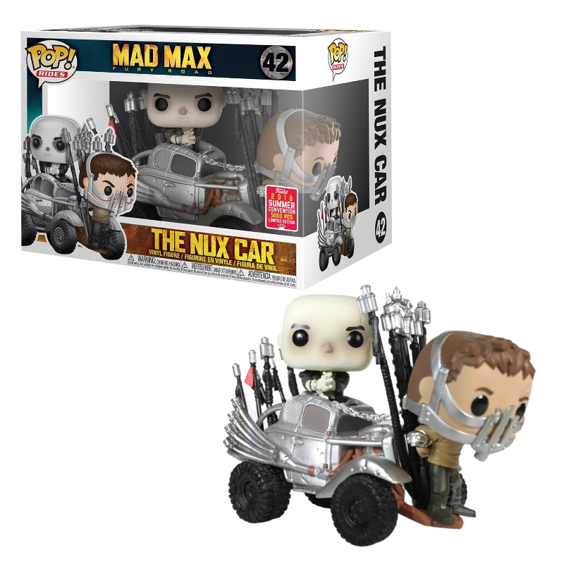 Funko Pop! Rides Filme Mad Max The Nux Car 42 Exclusivo Original Moça