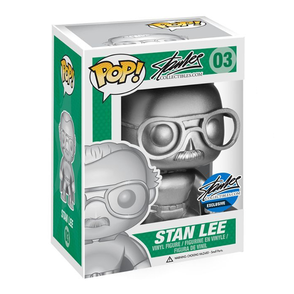 Stan Lee Wields the Infinity Gauntlet as Custom Funko Pop