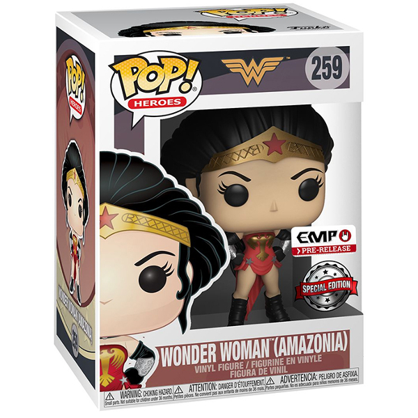 Funko Pop! Heroes DC Wonder Woman 229 Exclusivo Original - Moça do Pop - Funko Pop é aqui