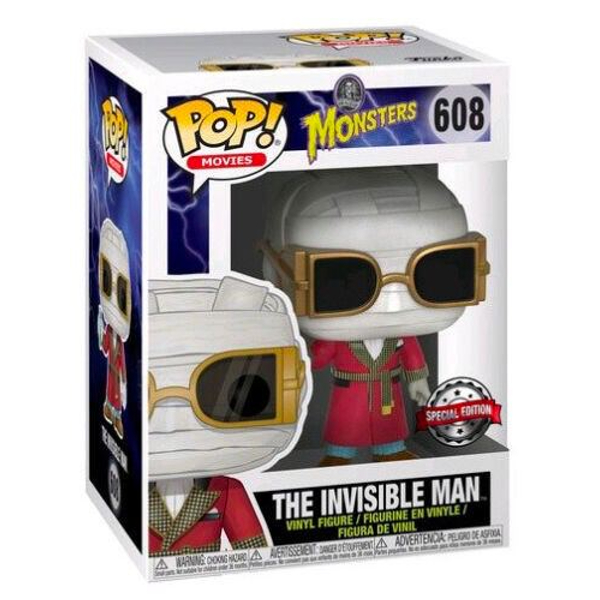 Invisible Man Popsocket Funko Pop! Movies Monsters The Invisible Man 608 Exclusivo Original ...