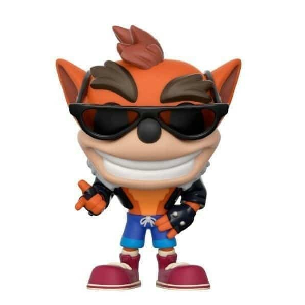 Funko Pop! Games Crash Bandicoot 275 Biker Outfit Exclusivo Original