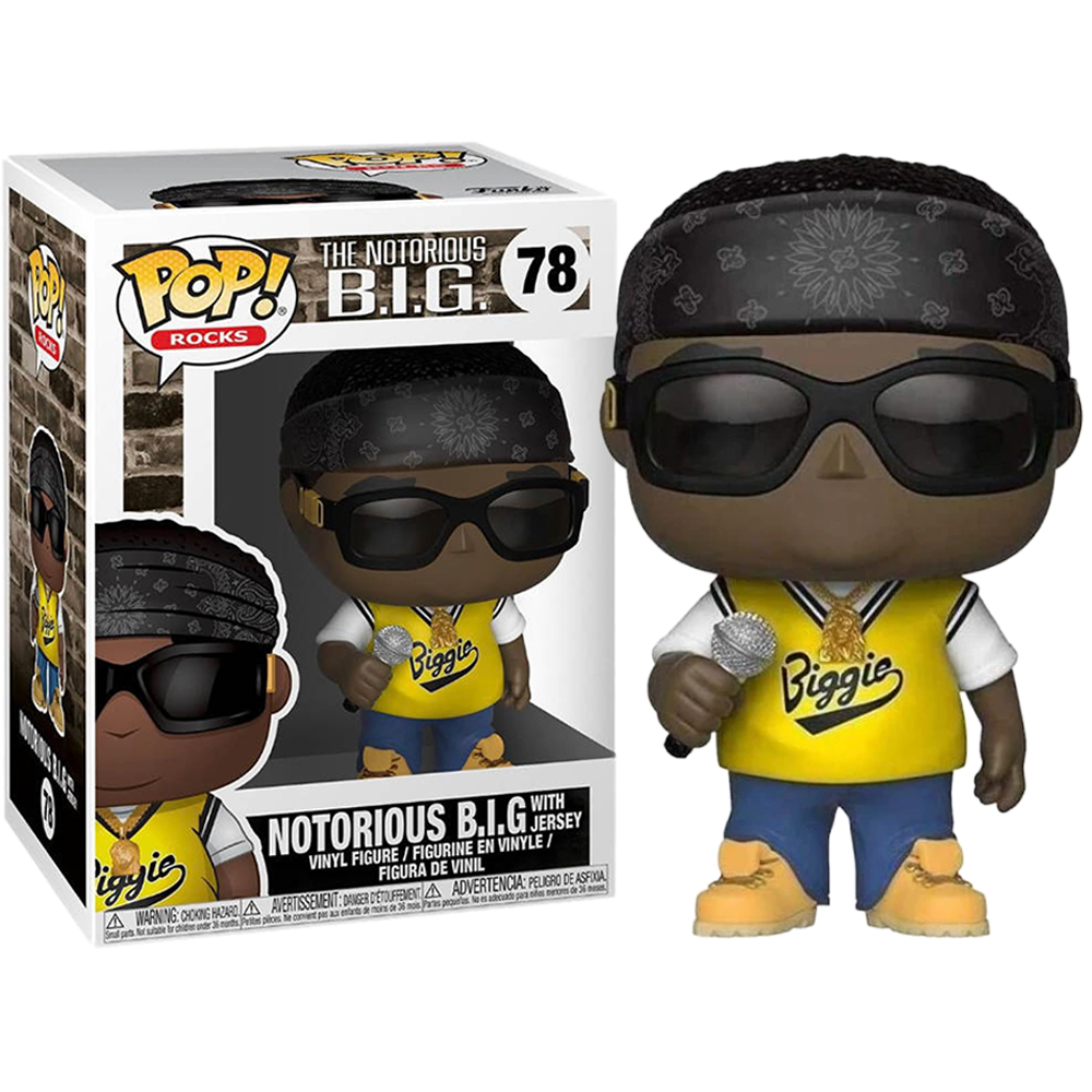 Funko Pop! Rocks The Notorious BIG 78 Original Colecionavel - Moça