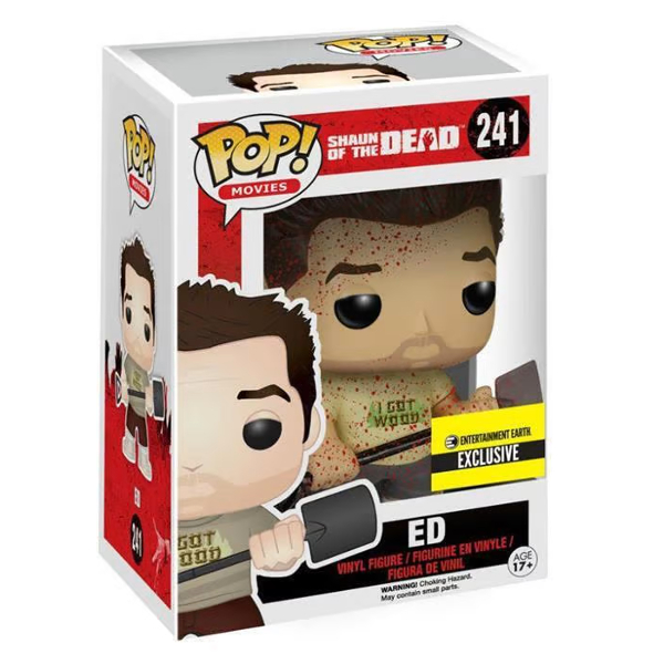 Funko Pop! Filmes Shaun Of The Dead Ed 241 Exclusivo Original Moça do Pop Funko Pop é aqui!
