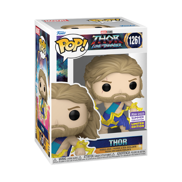 Funko Pop Marvel Thor Love And Thunder Thor 1261 Exclusivo Original Funko Pop Marvel Thor Love And Thunder Thor 1261 Exclusivo Original