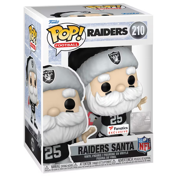 Interesting Info About Raiders Santa Funko Pop