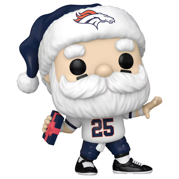 Funko Pop! Football Broncos Santa 201 Exclusivo Original Colecionavel ...