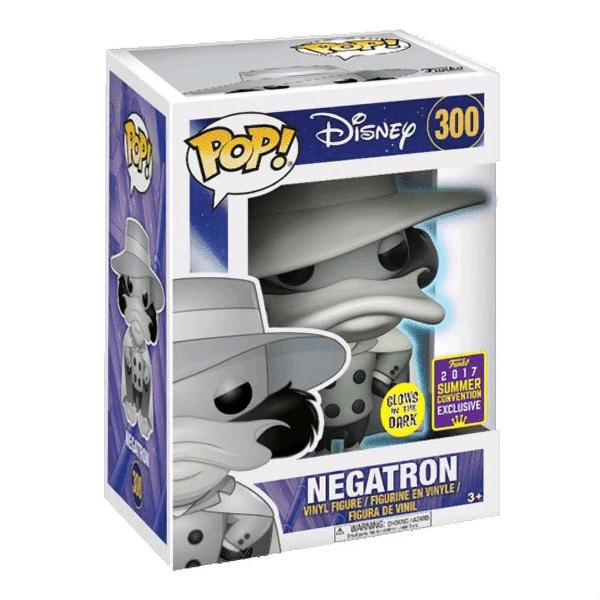 Funko Pop! Disney Negatron 300 Exclusivo Glow Original Colecionavel ...