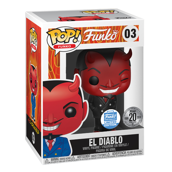 Funko Pop! Funko El Diablo 03 Exclusivo Original Colecionavel - Moça do ...
