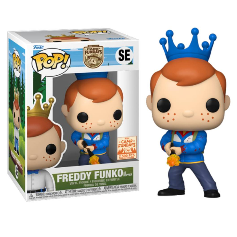 Funko Pop! Camp Fundays Freddy Funko As Hopper SE Exclusivo Original