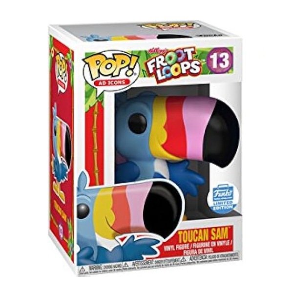 Funko Pop! Ad Icons Froot Loops Toucan Sam 13 Exclusivo - Moça do Pop Funko Pop! Ad Icons Froot Loops Toucan Sam 13 Exclusivo - Moça do Pop
