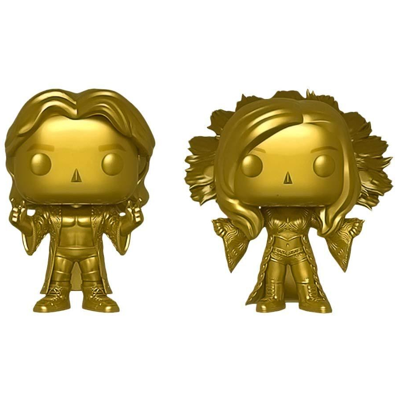 Funko Pop WWE Ric And Charlotte Flair 2 Pack Original Colecionavel Moça do Pop Funko Pop é