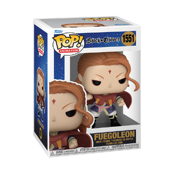 Funko Pop! Fuegoleon – Black Clover Sammlerfigur Mit Glow-in-the-Dark Effekt