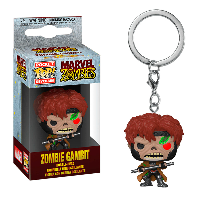 Funko Pop! Marvel Zombies Dr. Doom Keychain - Vinyl-Schlüsselanhänger 11,76cm