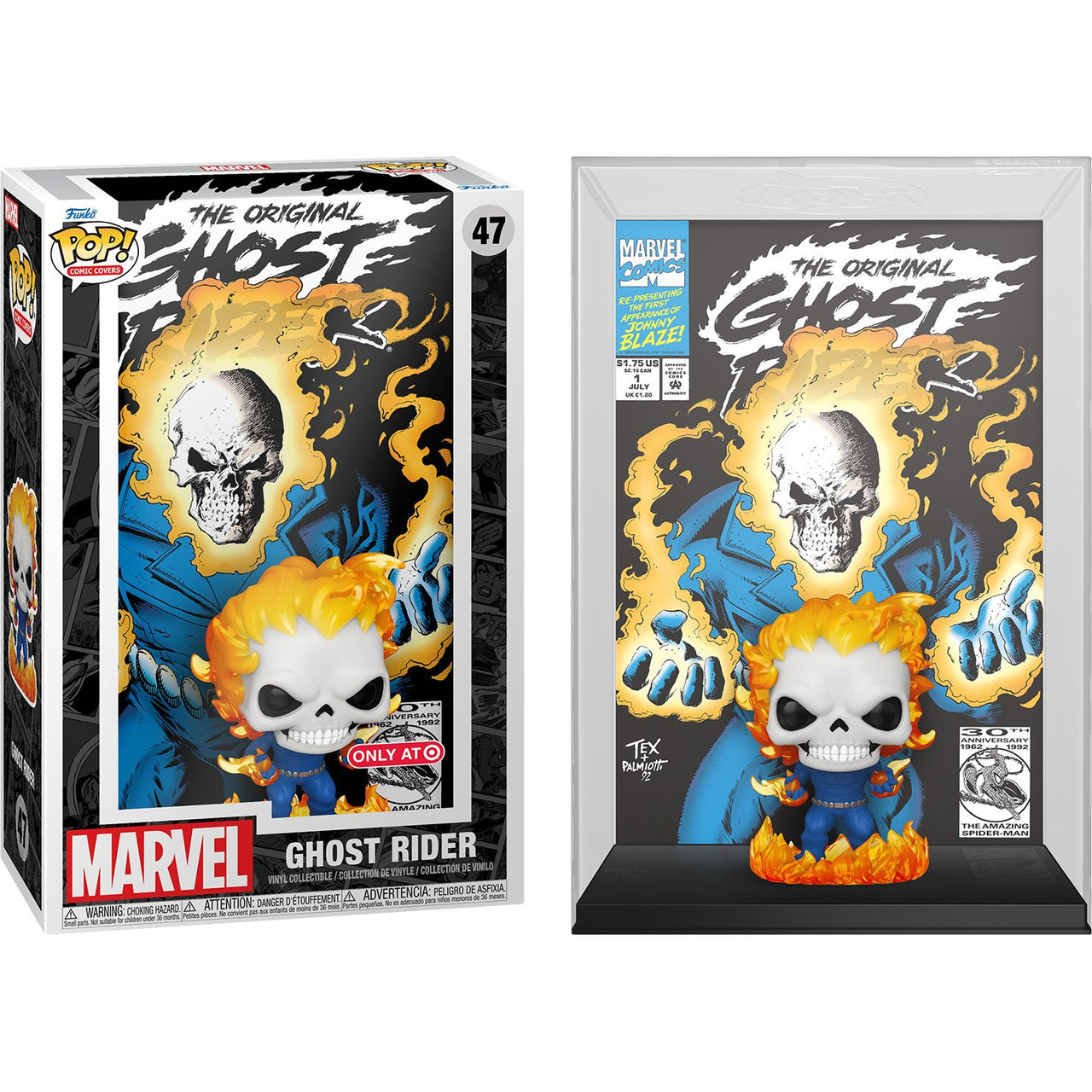 Funko Pop! Album Marvel Comic Covers Ghost Rider 47 Exclusivo - Moça do ...