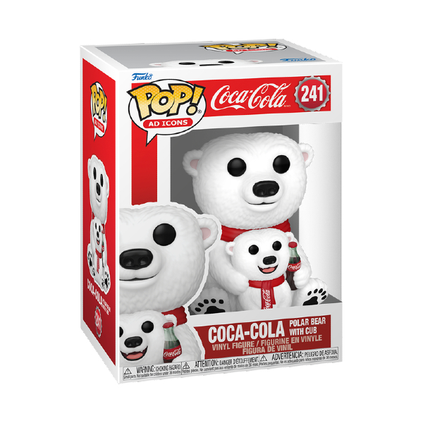 Funko POP #58 Ad Icons Coca Cola Polar Bear Figure | Razors Edge Collectibles - We Fit The World