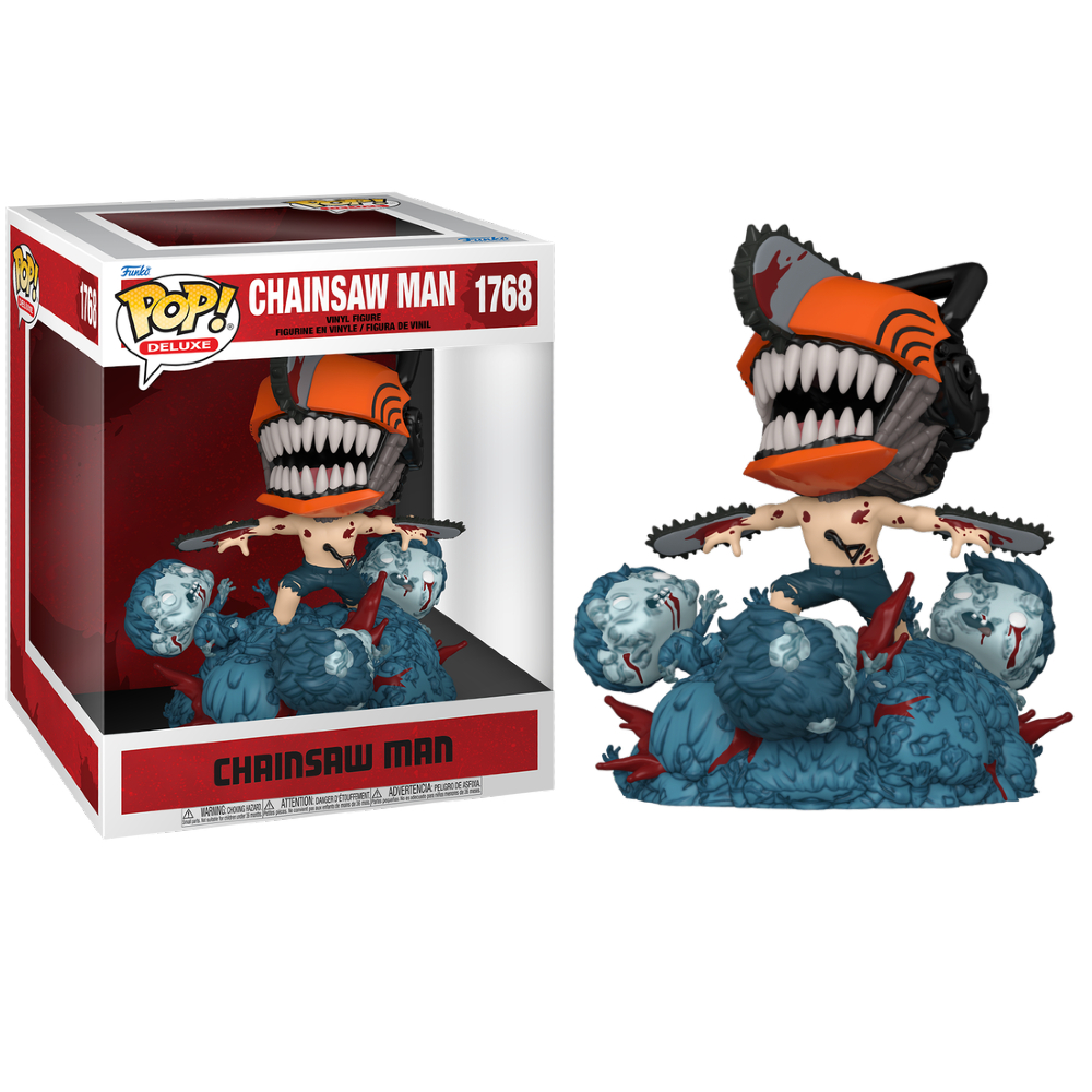 Funko Pop! Deluxe Animation Chainsaw Man 1768 Exclusivo Moça do Pop
