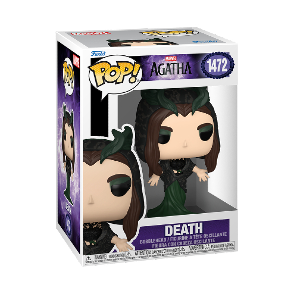 Funko Pop! Marvel Agatha Desde Sempre Death 1472 Original - Moça do Pop