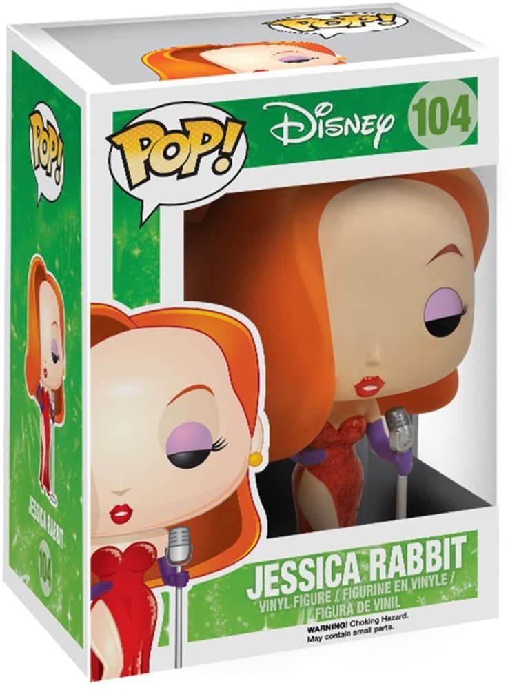 Funko Pop! Disney Jessica Rabbit 104 Original Colecionavel - Moça do ...
