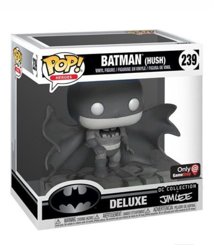  Funko Super Deluxe Vinyl: DC Heroes Batman Toy Figure : Toys &  Games