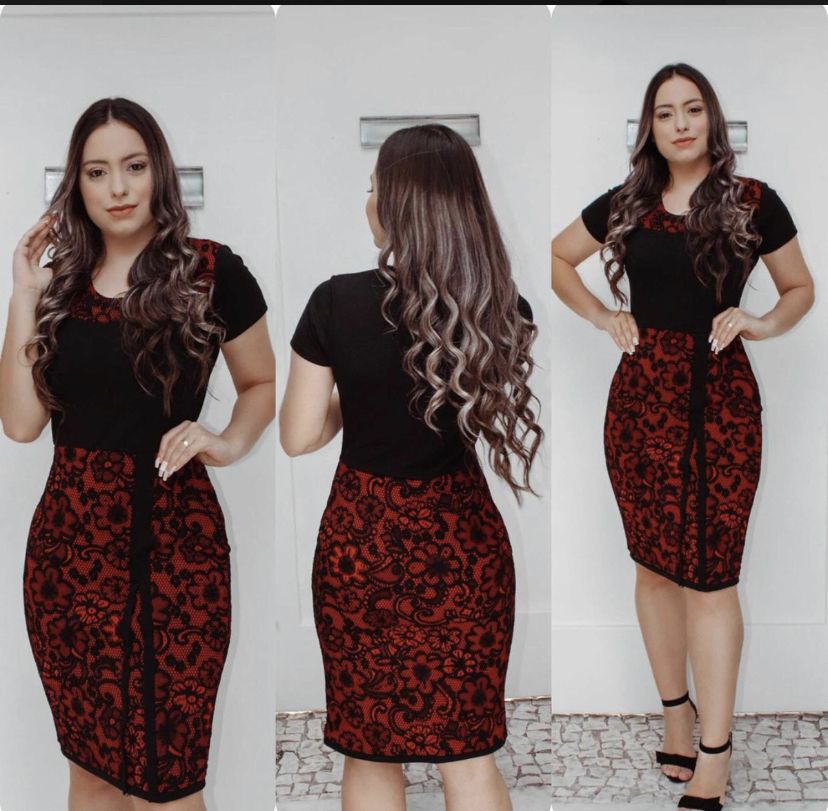 Vestido estilo tubinho das famosas 2025