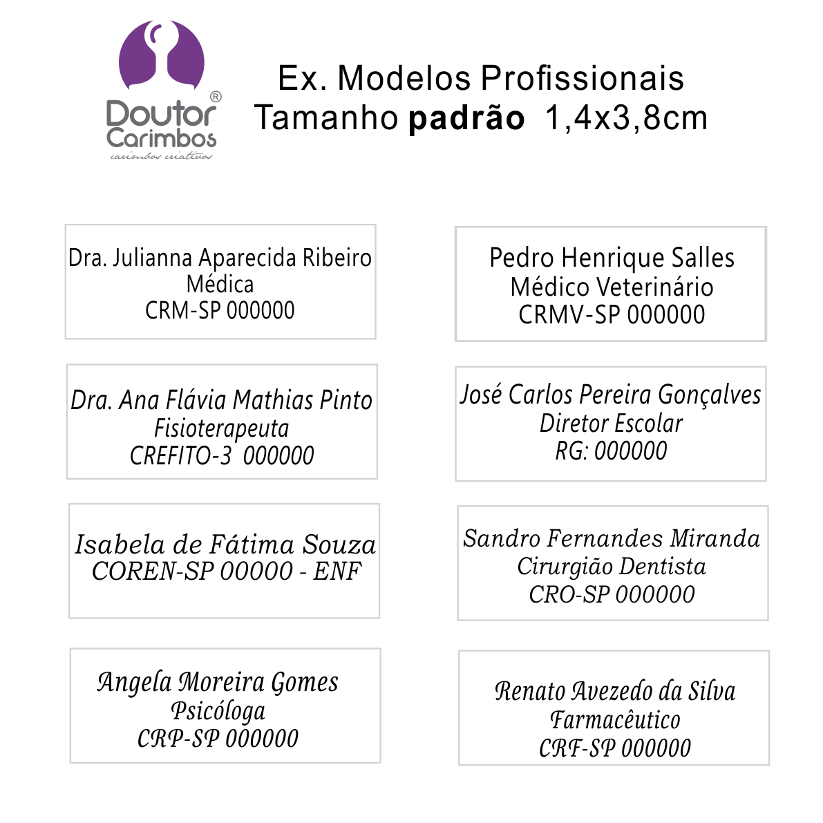 Carimbo Odontologia - Doutor Carimbos LTDA