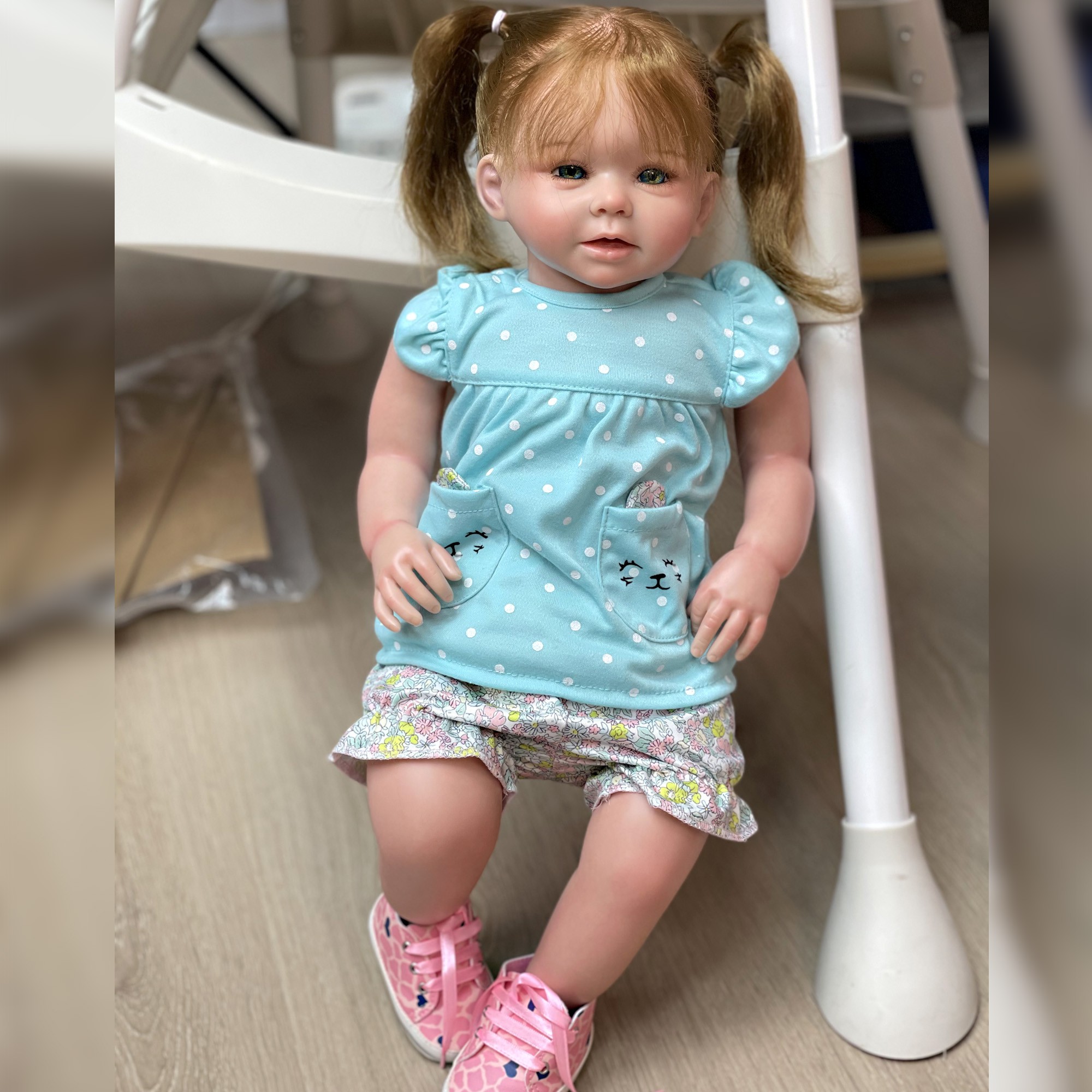 Boneca Bebê Reborn De Silicone Toddler - Dondoquinha Reborn - Bebê Reborn