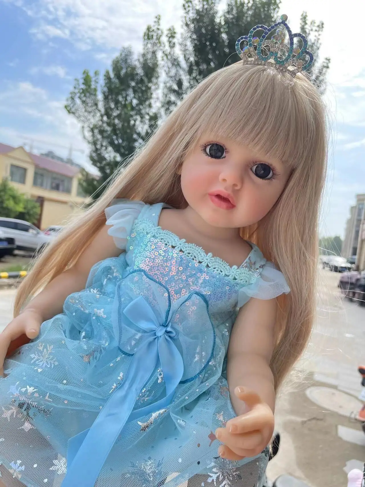 BEBÊ REBORN FLORA MEGA REALISTA TODA EM SILICONE EXCLUSIVO DA LOJA