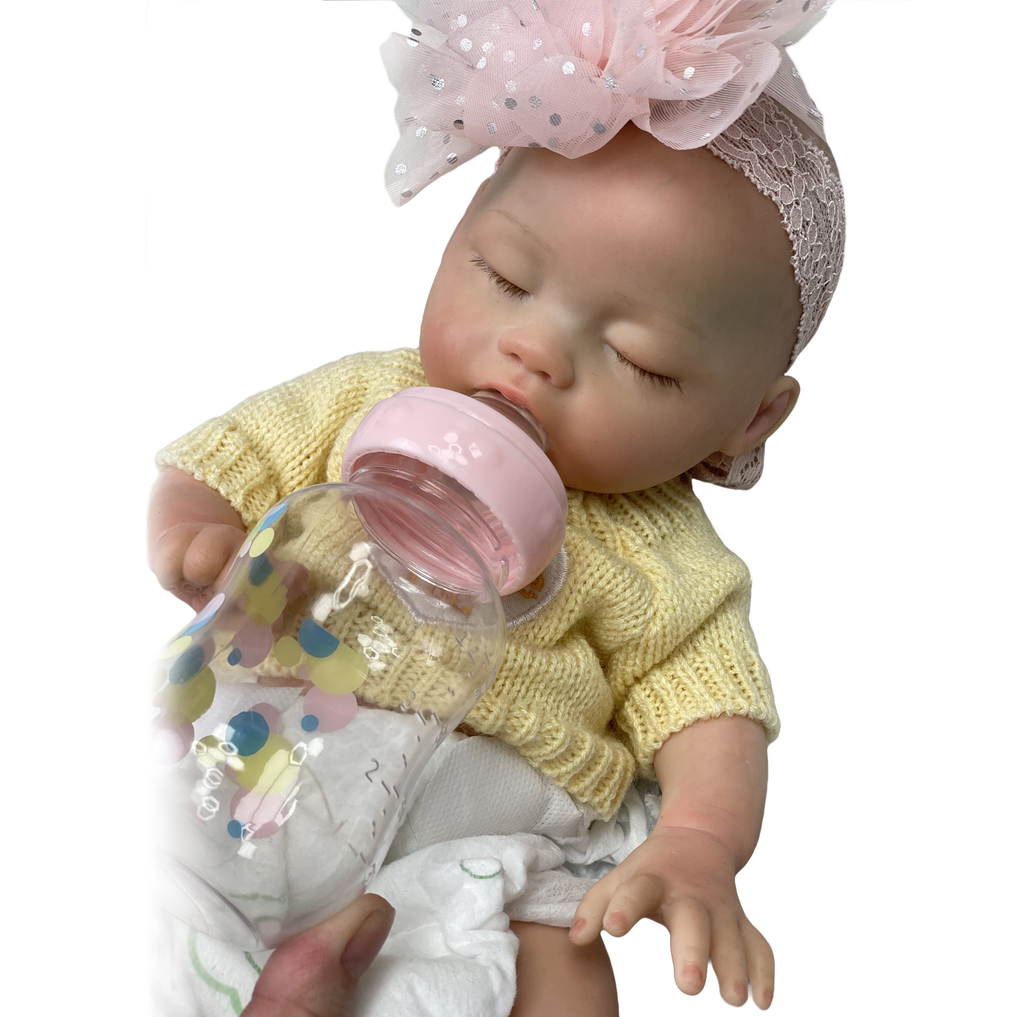 Eliane reborn - Bebe Reborn de silicone sólido à caminho