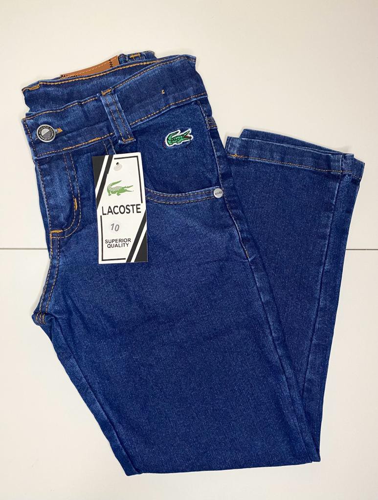 Calça Jeans Lacoste Radu Kids Loja de Moda Infantil Online