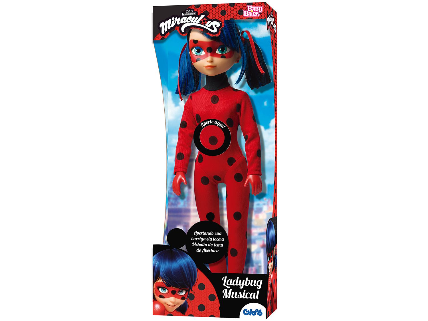 Boneca Rena Rouge Miraculous Fashion Doll 30 cm Baby Brink - ZOOM  BRINQUEDOS E PRESENTES