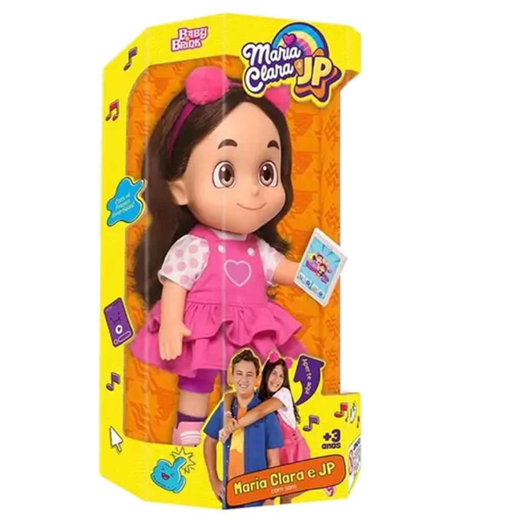 Boneca Mc Divertida r Original Articulada Baby Brink