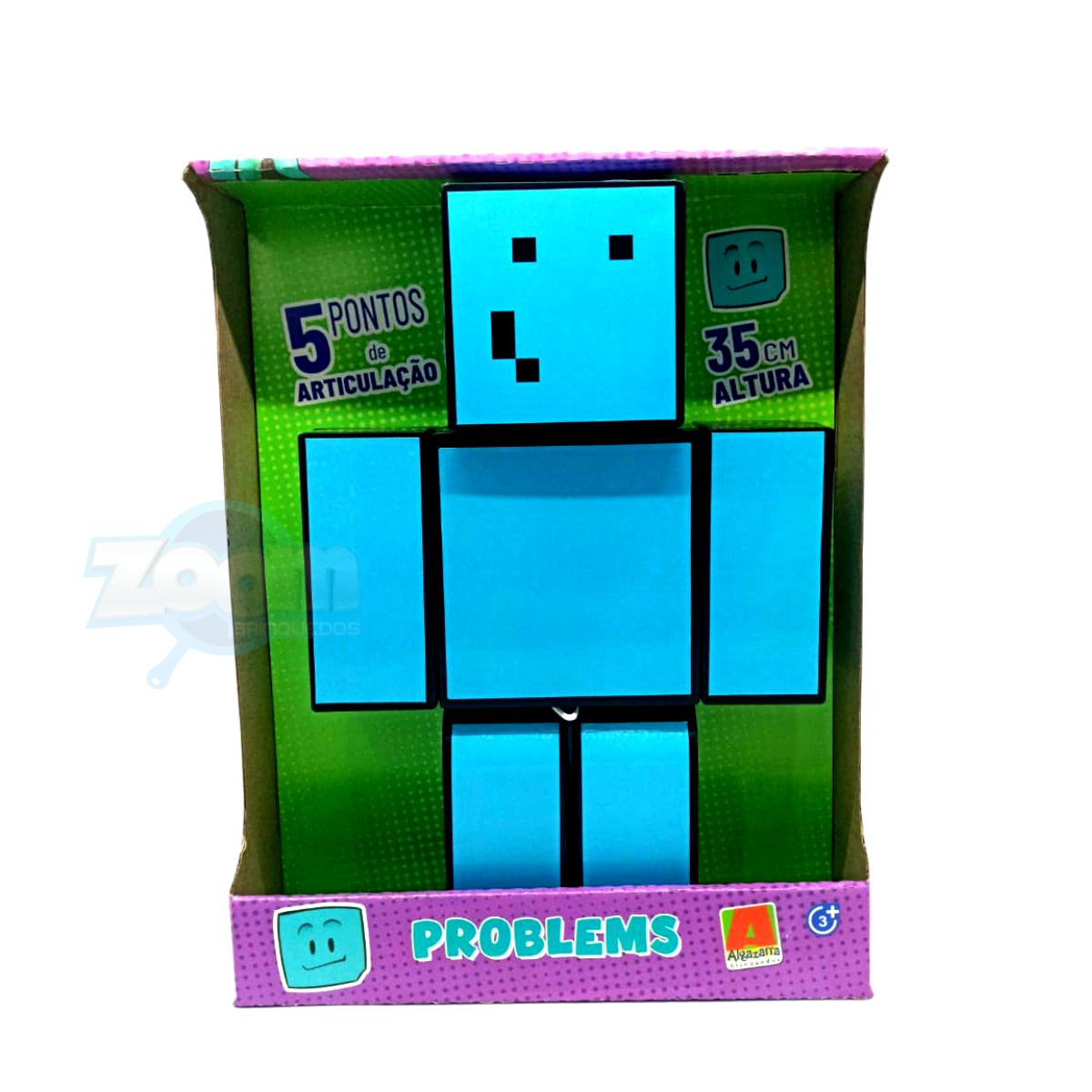 Boneco Lopers r Minecraft - 35cm