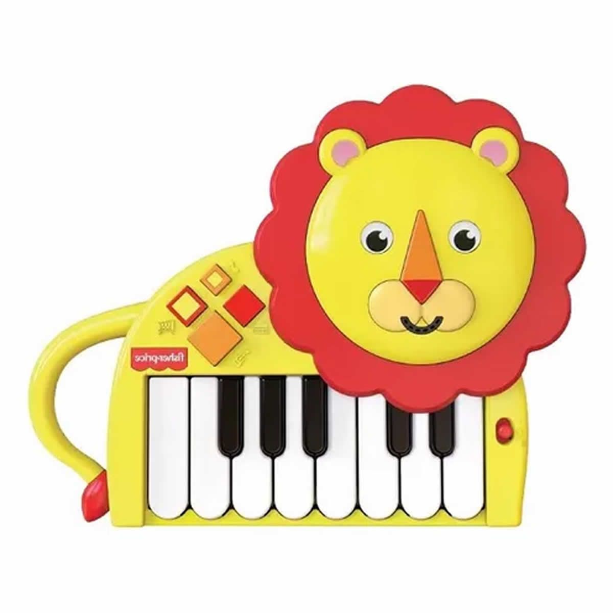 Teclado Infantil Musical Eletrônico com Microfone - Braskit