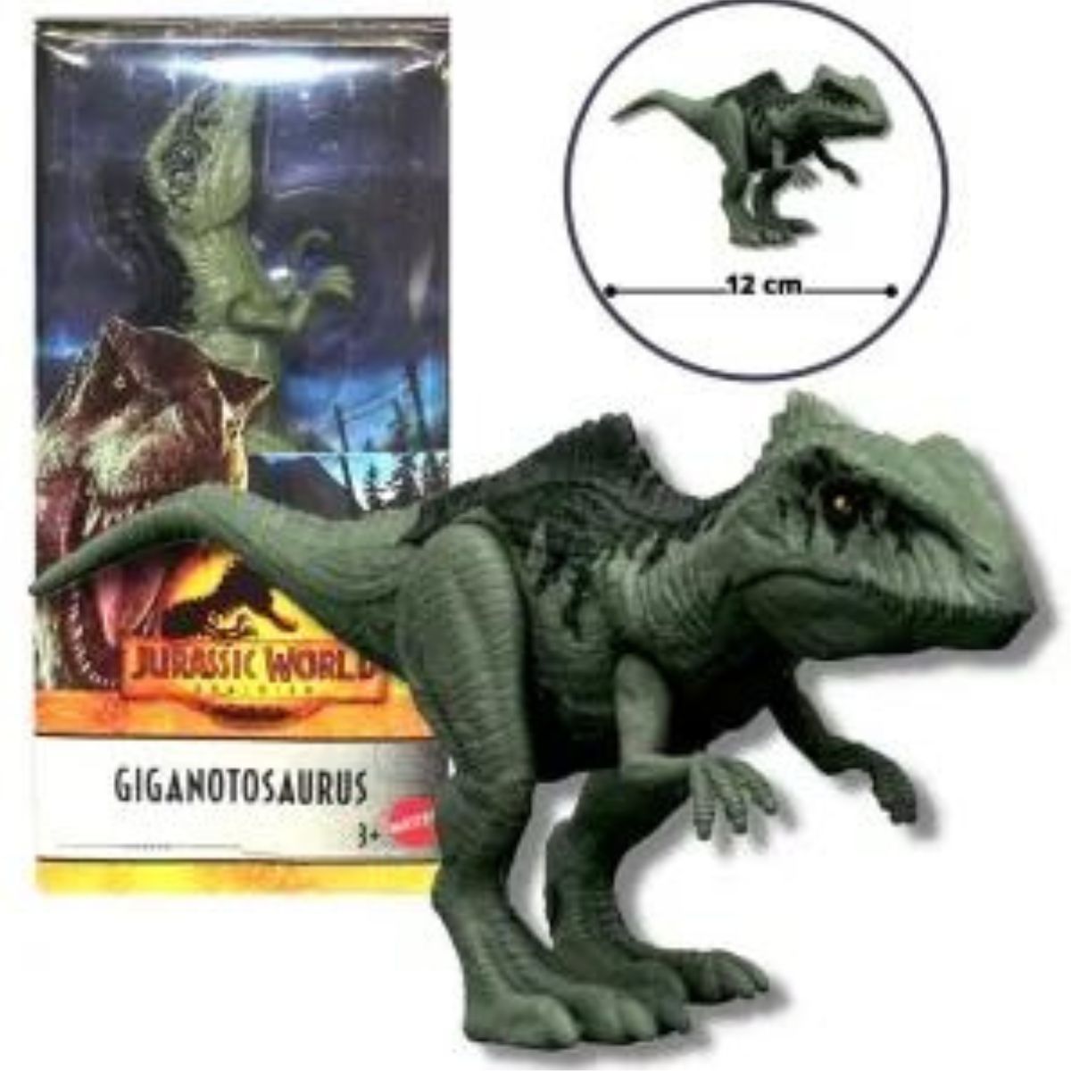 Comprar Jurassic World Dinossauro Giganotosaurus gigante de Mattel