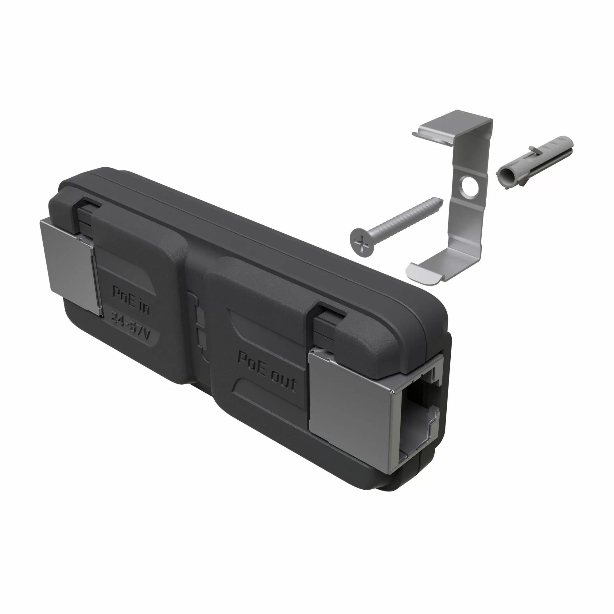 Repetidor Ethernet POE Mikrotik GPeR Extender 802.3AF/AT Gigabit até ...