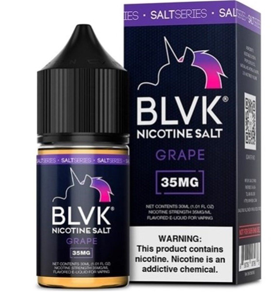 Líquido BLVK Unicorn (Nicsalt) - Grape 9 NIC SALT BLVK GRAPE 35MG - Asia tabacaria