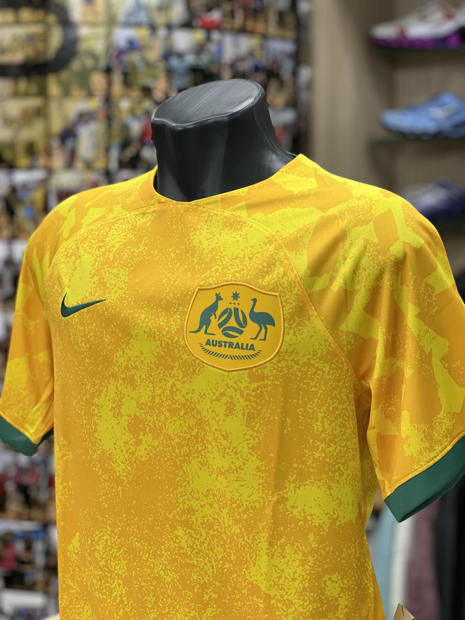 Camisa Nike Australia Home 2022 - Berninis