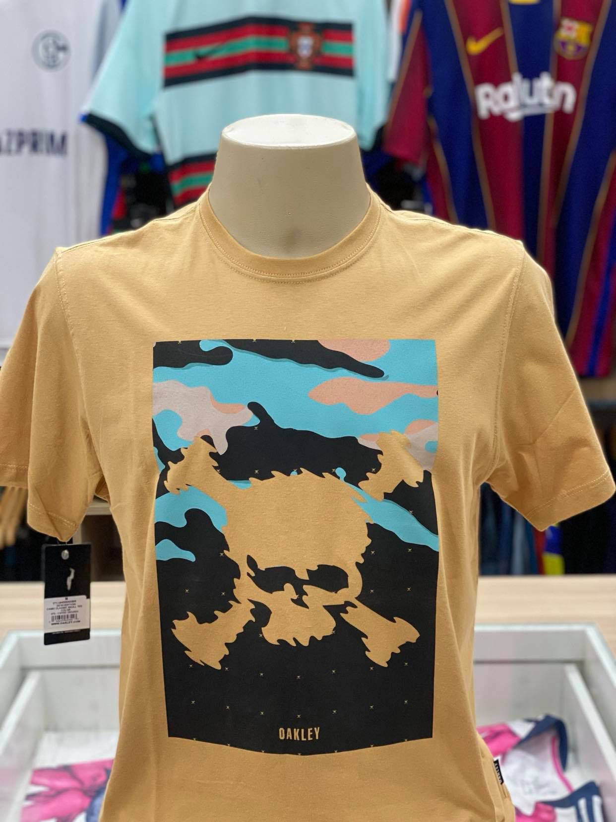 Camiseta Camo Classic Skull Tee - Berninis